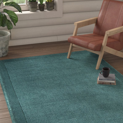 Ned Wool Hand Woven Dhurrie Area Rug