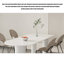 Table de salle à manger rectangulaire en pierre de luxe italienne-629775380