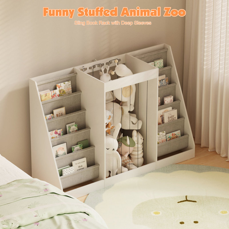 80cm H x 120cm W Bookcase, White