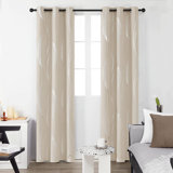 Spurgh Polyester Room Darkening Curtain Pair