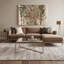 «Botanical Boho Botanical Macrame», art sur toile brune-1779969681