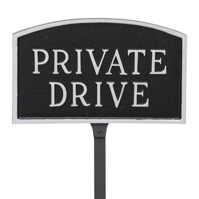 Plaque de petite plaque avec piquet