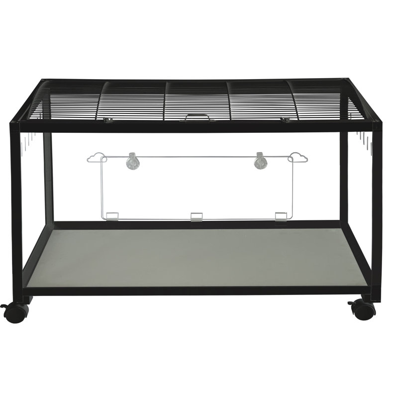 Grande cage à hamster en plastique et en métal avec roues, petit refuge facile à nettoyer pour les hamsters nains, les hamsters syriens, les gerbes et les cochons d'Inde