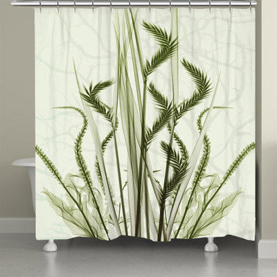 Hoppe Floral Shower Curtain