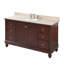 Ensemble de meuble-lavabo simple 60 po Ferdinand-348640559-348640550