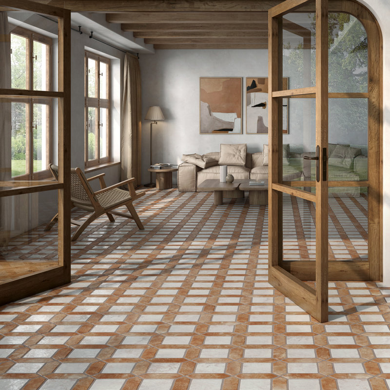 Picket Arenta 14-5/8 In. X 22-1/2 In. Porcelain Floor And Wall Tile