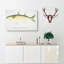 Illustration Of A Sand Mullet Fish by F.E. Clarke - Wrapped Canvas Painting-55360428