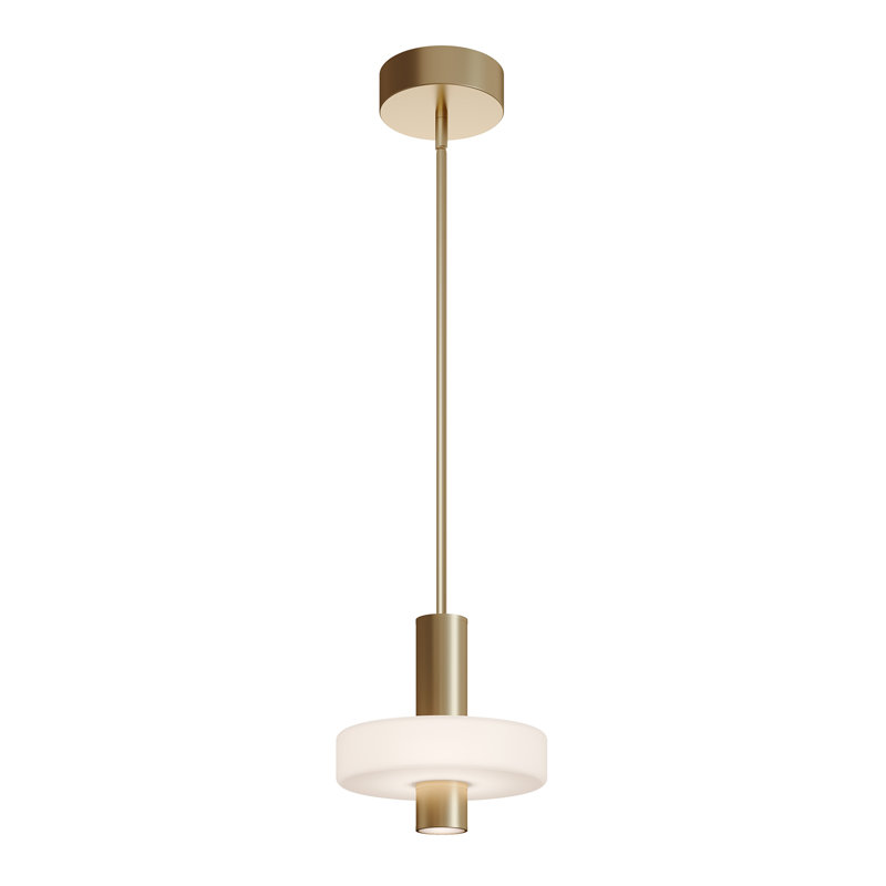 Sydney 10'' LED Pendant Light, Light Antique Brass