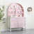 Rose / blanc ivoire