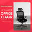 Jeel Ergonomic Mesh Office Chair,Executive High Back Computer Desk Chair with Footrest