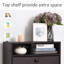 Armoire de rangement pour chaussures tendance avec 3 grands tiroirs dépliants et une surface supérieure spacieuse pour les petits articles