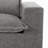 Upholstered Soft Gray Chenille Accent Lounge Chair with Cushion Back – Fully Compressed, No Assembly Required-1446883613