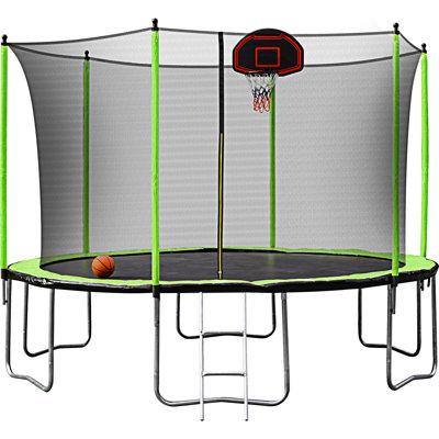 Trampoline vert 12 pi 1223
