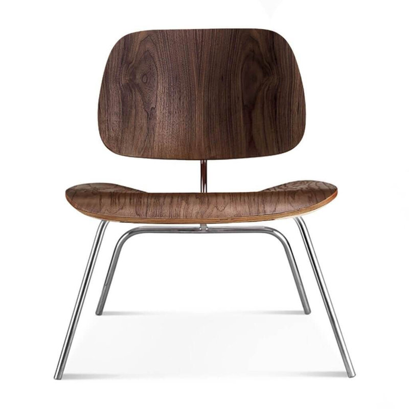 Chaise longue moulée en contreplaqué (lcm)