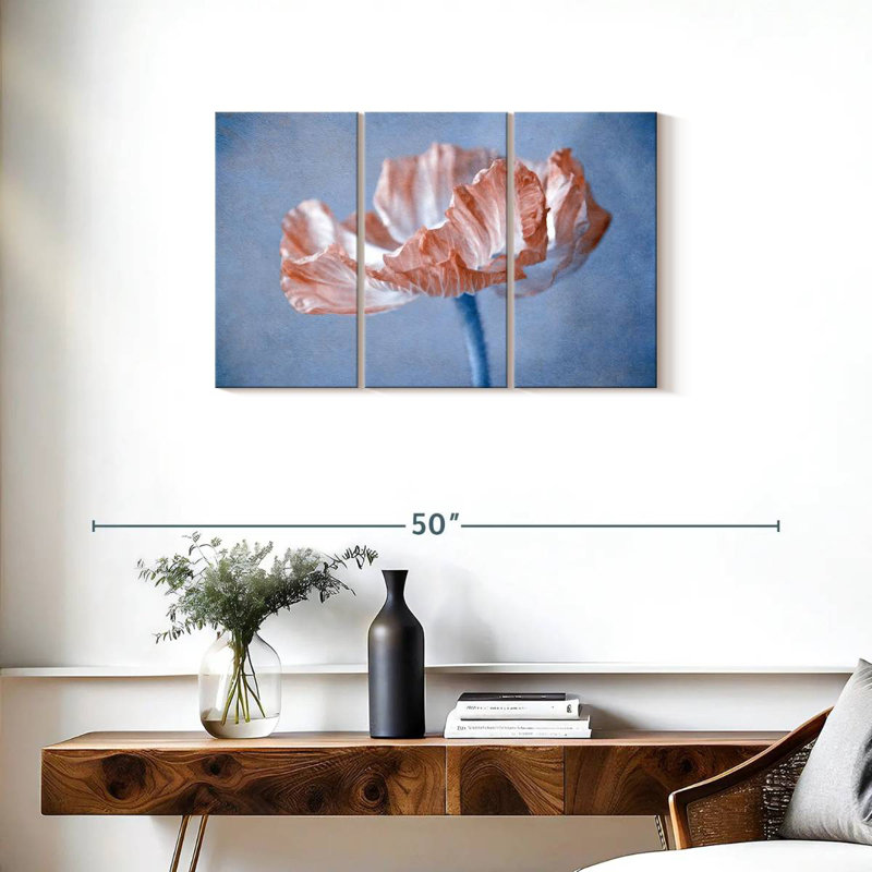 Coquelicot Harnek Peach II, H 20 po x l 33 po