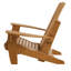 Chaise Adirondack pliante en teck Innaloo