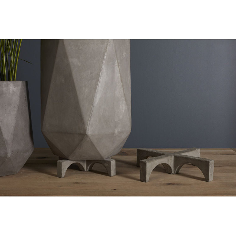 Support pour plante Tanel, H 3,5 po x l 15,75 po x P 15,75 po