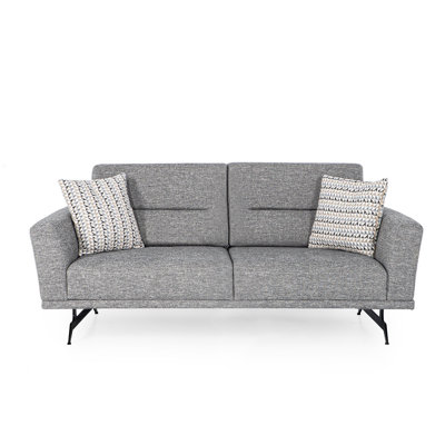 Linen 72.8"" Upholstered Sofa -  East Urban Home, FFC54B90B75A4A40A9C2E188D0299D4C