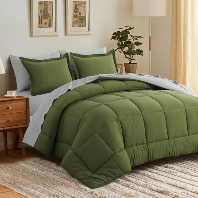 Ensemble d'édredon en microfibre 5/7-pièces 