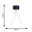 Agustiniano 141cm Polished Traditional Floor Lamp-1131567899-1131567898