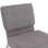 Chaise d'église polyvalente empilable en tissu 21 po Hercules Series