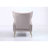 Wickham Upholstered Armchair with Ottoman-450941653