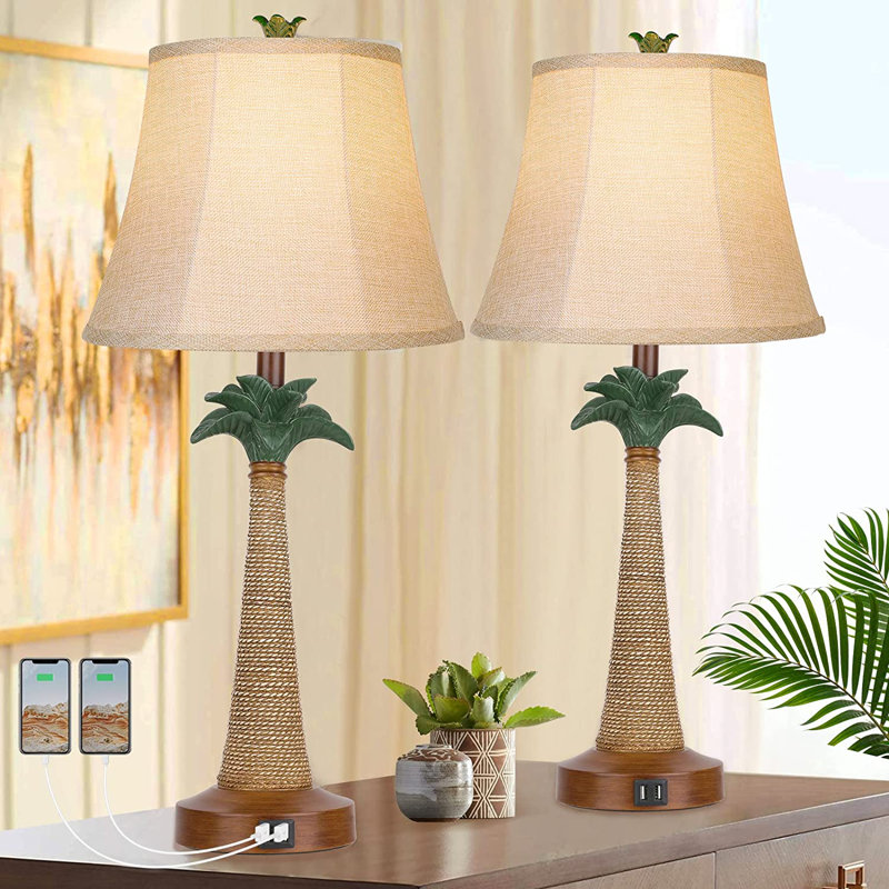 Lampe de table en métal Anete