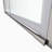 Universal Pivot Shower Door,Open Outside,With 1/4" Tempered Glass-112539449