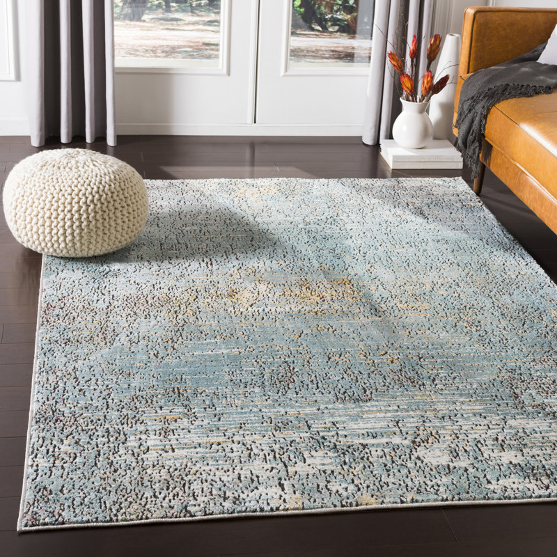 Aman Abstract Indoor Rug, Rectangle 3'11" x 5'11"