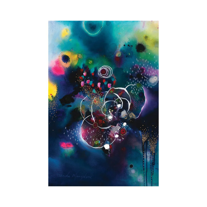 She Dreamt She Blossomed by Brenda Mangalore - Wrapped Canvas Painting, 101.6 cm H x 66.04 cm W x 1.91 cm D