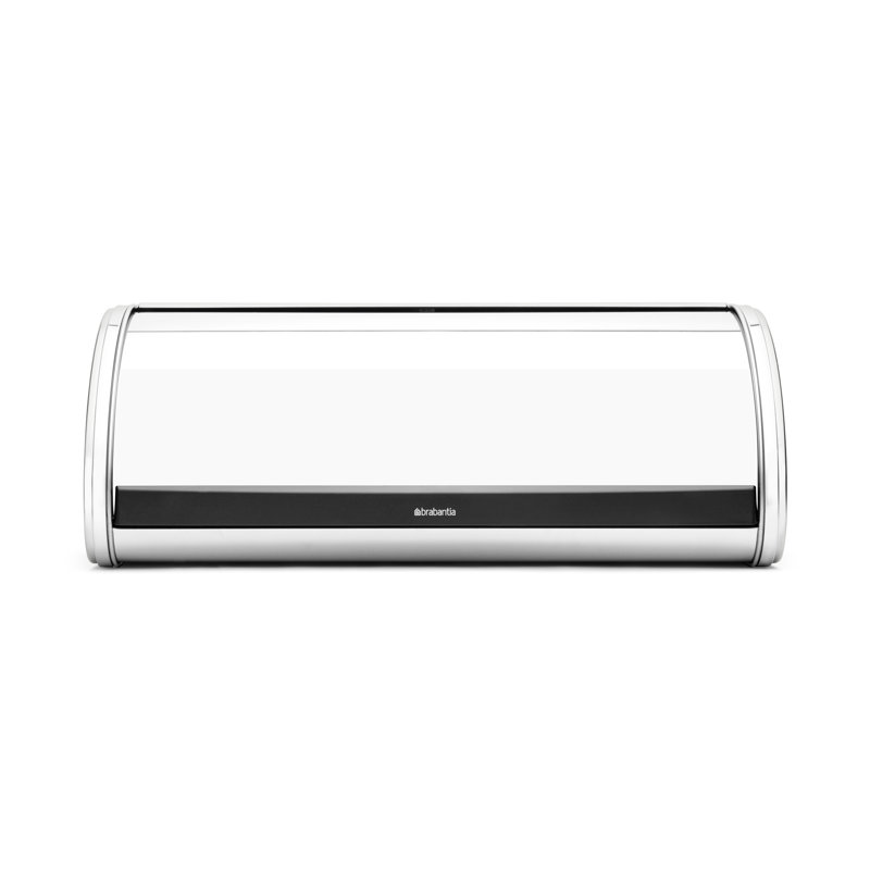 Brabantia Roll Top Bread Box, Brilliant Steel