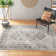 Tapis brun foncé / gris Dickison