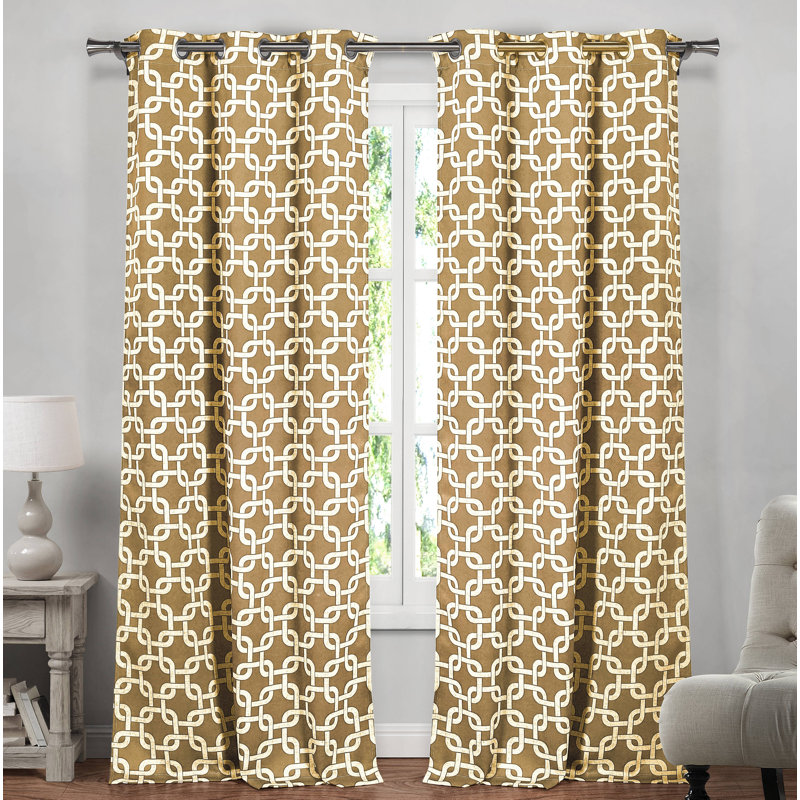 Siu Blackout Curtain Pair, Wheat