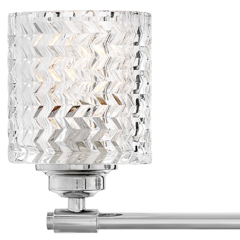 Adley 4-Light Dimmable Vanity Light, Chrome