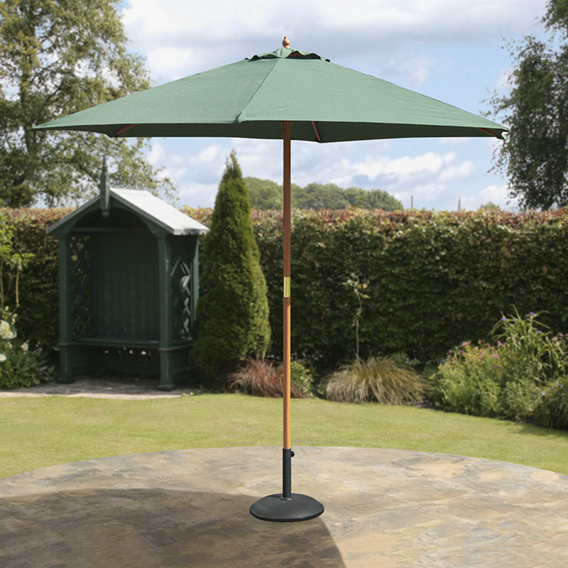 Tulare 270cm Market Parasol, Green