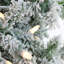 Mountain 7.5' White Pine Artificial Christmas Tree with 550 Clear/White Lights-1090058875