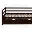 Lit plateforme simple avec lit gigogne-304594315