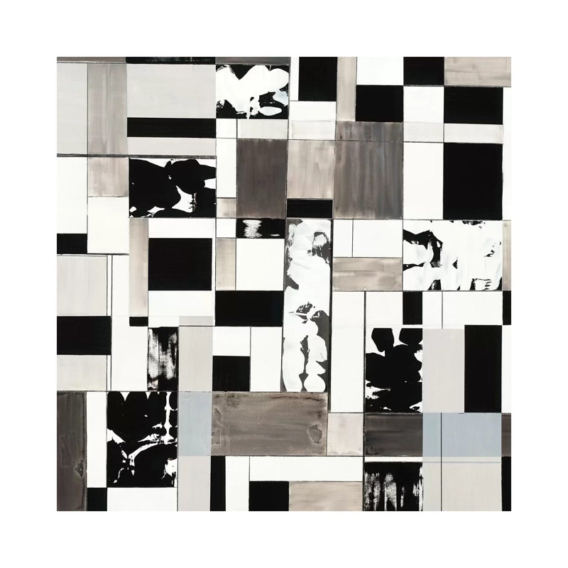 Squaresville by Jeff Iorillo - Wrapped Canvas Gallery-Wrapped Canvas Giclée, 45.72 cm H x 45.72 cm W