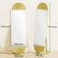 Metal Wavy Floor Mirror