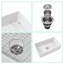 Évier de cuisine 33 po - 33 po - Évier de cuisine blanc 33 po x 18 po x 10 po