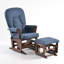 Fauteuil oscillant et repose-pieds Joy-495573184-483617248