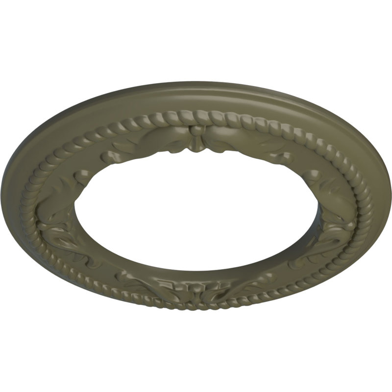 Médaillon de plafond Medur Endurathane, Tortue peinte