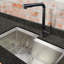Robinet de cuisine à poignée simple pull out Sloane-47589047