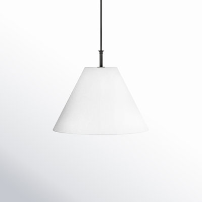 Greta Lrg Linen Pendant Light by Hinkley