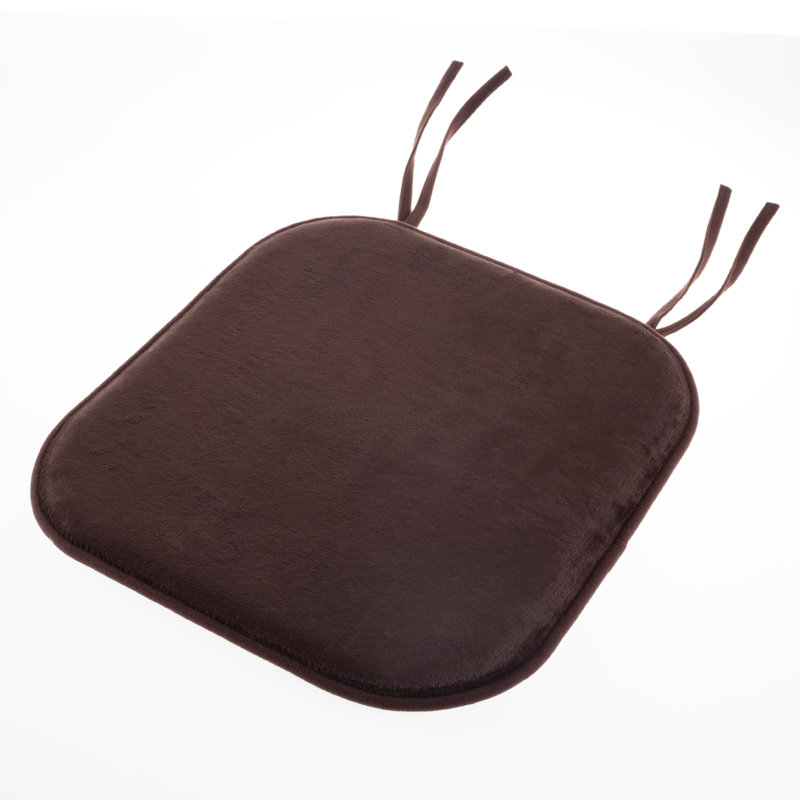 Outdoor 1'' Dining Chair Seat Cushion, Brown