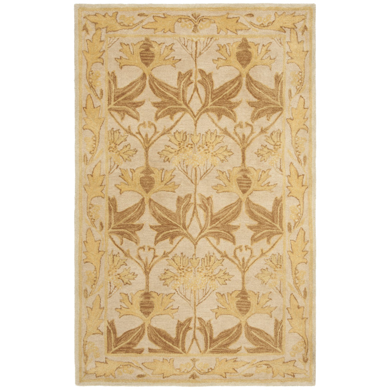 Tingley Hand Tufted Wool Oriental Rug, Rectangle 2' x 3'
