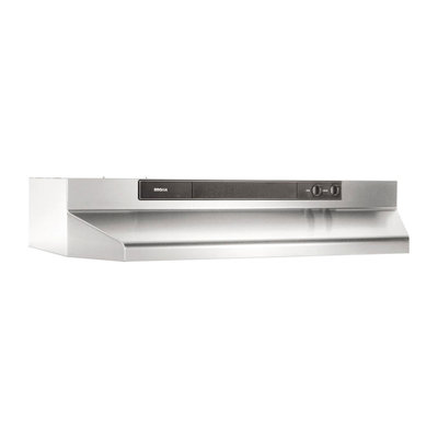 Broan-NuTone 30" Stainless Steel 220 CFM Convertible Under Cabinet Range Hood with Mesh Filter