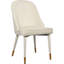 Chaise d'appoint rembourrée en velours Belle-319726428