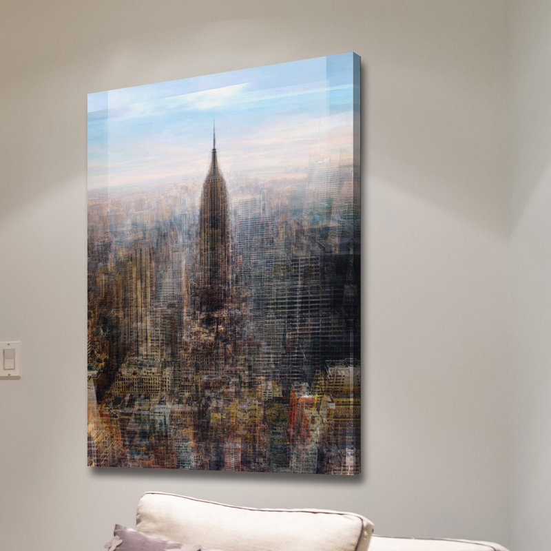 «Empire State» par Chris Albert, impression sur toile tendue, H 30 po x l 20 po x P 1,5 po