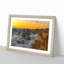 Sunset Over The Twelve Apostles - Single Picture Frame Painting on MDF-56705798-56705797